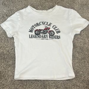 cute cropped baby tee